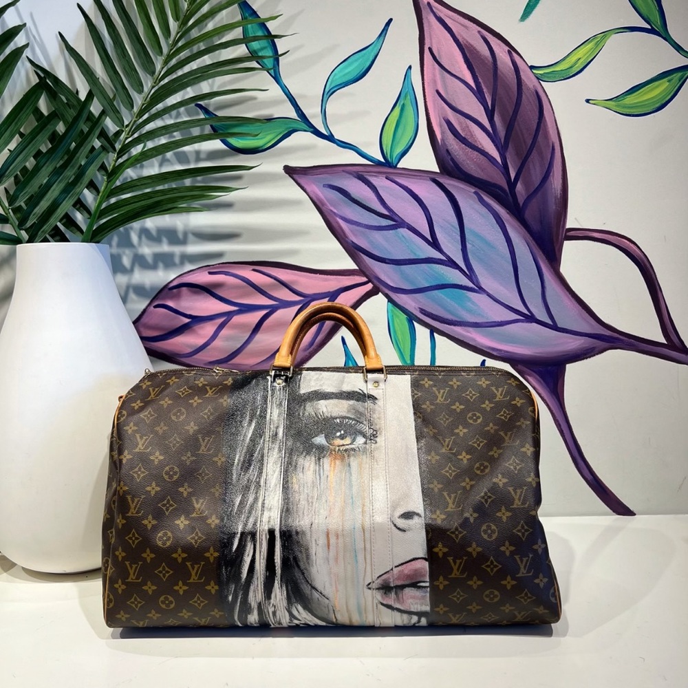 Louis. Vuitton keepall bandouliere - Picture 5 of 8